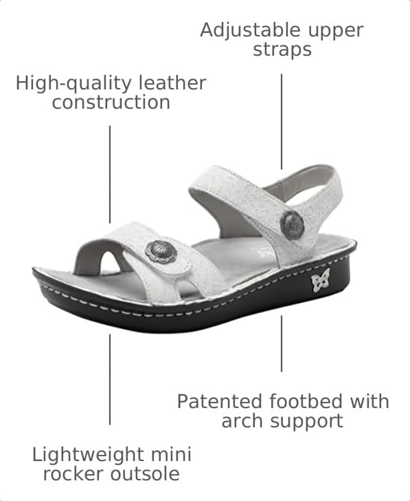 Image of Alegria Womens Vienna Leather Sandal