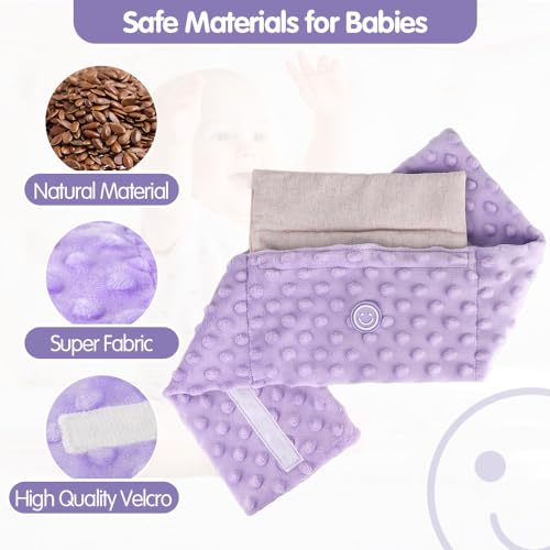 image for Comfheat Colic and Gas Relief for Newborns and Infants, Flaxseed Heate