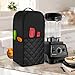 Luxja Blender Cover Compatible with Vitamix 64 oz. Low-Profile Blender, Black(quilted)