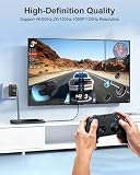 65W USB C Hub Charger for Steam Deck Adapter 4K 60Hz HDMI, USB 3.0, USB C GaN PD Fast Charging Port, 3 in 1 TV Mode Adapter for Steam Deck Dock/ROG Xbox Ally/iPad/Galaxy/Tablet/MacBook Portable Travel