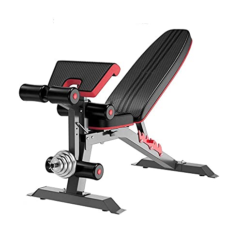 OWOHYG Weight Bench Dumbbell Weight Lifting Dumbbell Training Bench, Multi-Functional Sit-ups Fitness Equipment Home Bird Bench Press Trainer Supine Board