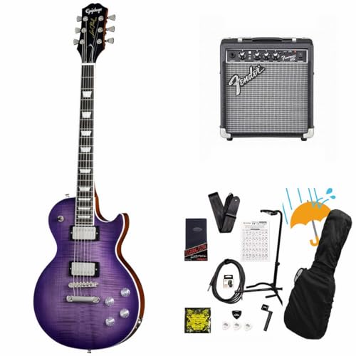 Epiphone/Inspired by Gibson Les Paul Modern Figured Purple Burst GstH Fender 10WAvtGLM^[S҃ZbgR