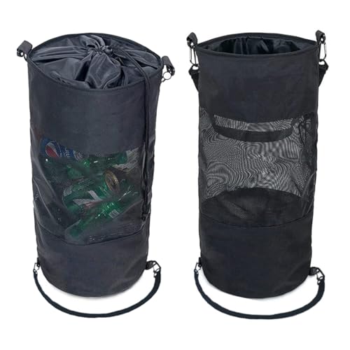 M&Catree Collecteur de Bouteilles 2pcs Réutilisable Récipient de Collecte Bouteilles étanches Pliable Sac à linge Rangement pour Cuisine, Jardin, Camping