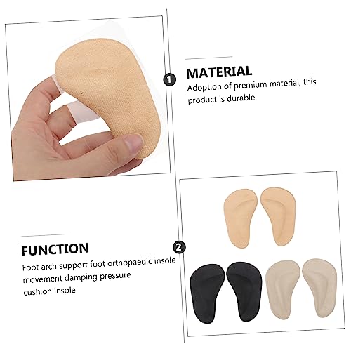 3 pares de plantillas ortopédicas para fascitis plantar miniatura 7