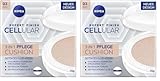 NIVEA 3in1 Anti-Age Pflege Kissen für natürliche Tönung und Feuchtigkeit, Für Helle Hauttypen, 15 ml (Packung mit 2)