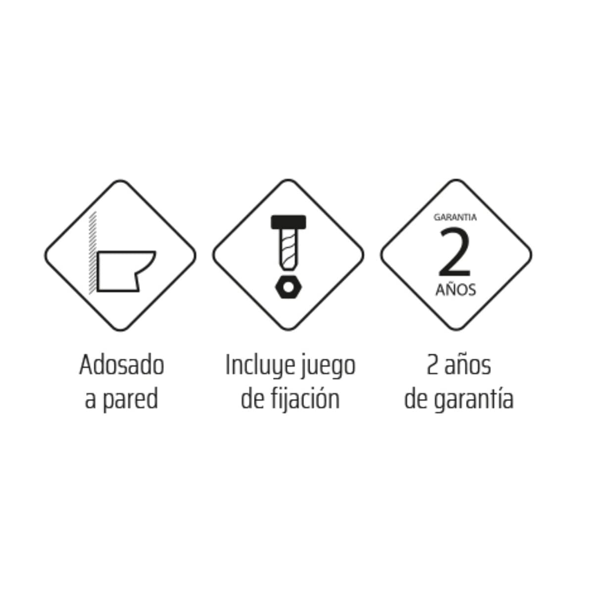 Bidet a Suelo de Baño Moderno Redondo - Bidé Cerámico Blanco a Juego con inodoro Redondo -Sin tapa y Fácil Limpieza GINO (Solo Bidet)