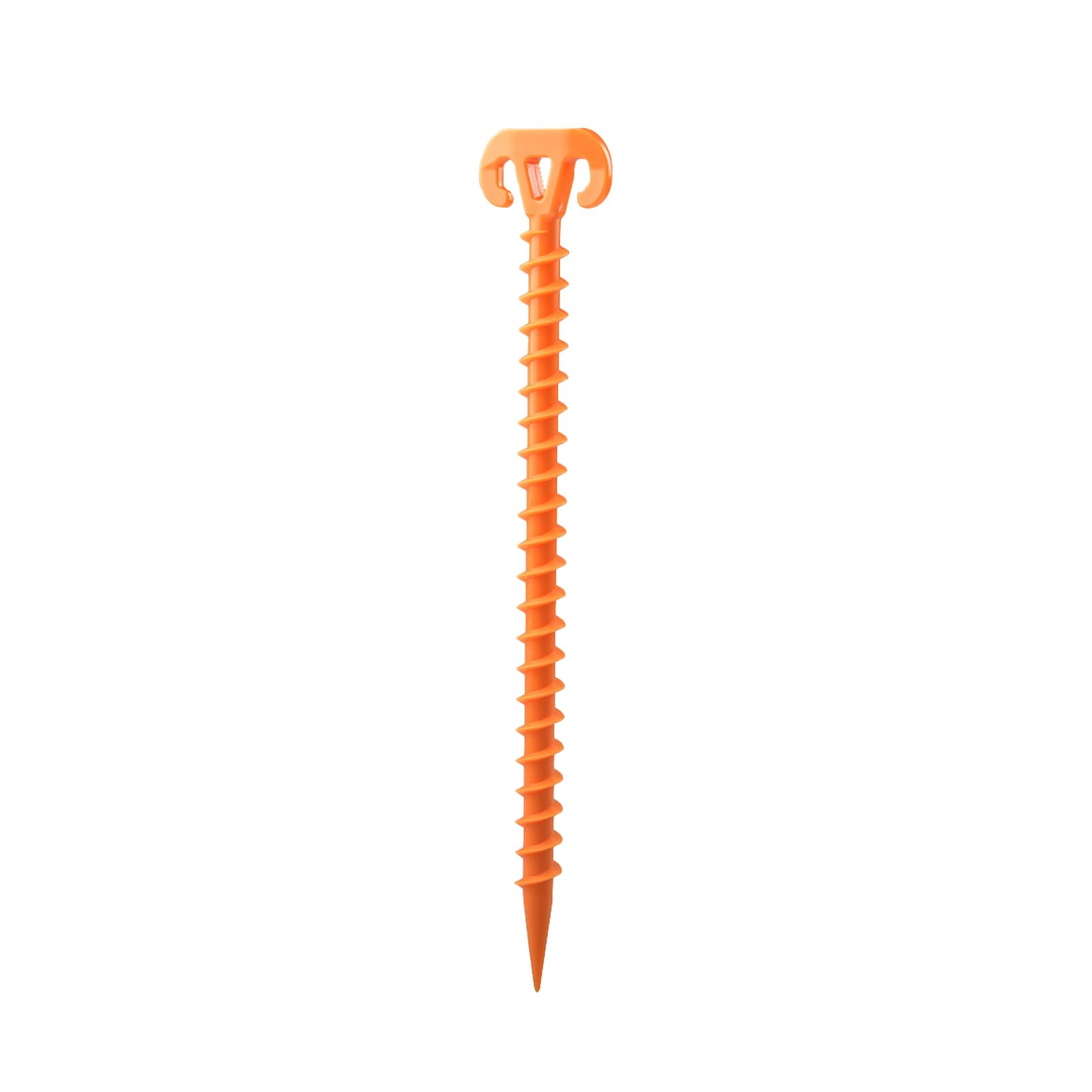 Metalowe śledzie do mocowania w ziemi, 28 cm, pomarańczowe słupki namiotowe, wytrzymałe, kołki do piasku, szpikulce do wbijania w ziemię do namiotów, do ogrodu, na trawnik, piknik, wędrówki