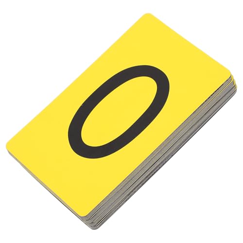 Autocollants d'opérations mathématiques en caoutchouc jaune pour enseignant et démo