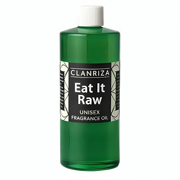 4 Fl Oz Eat It Raw Fragrance Body Oil For Unisex | Pure & Natural Long-Lasting Perfume Oil for Unisex- Scented Body Oil for Skin All-Day Fragrance, Travel Friendly