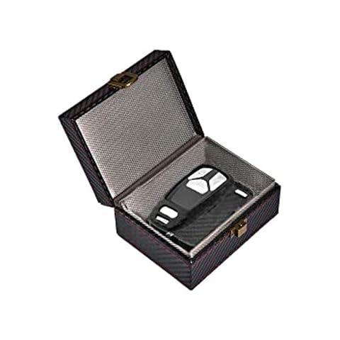 Faraday Box for Car Keys, Car Key Signal Blocker Box, Anti Theft Faraday Box Cage, Keyfob RFID Signal Blocking, Faraday Safe Box, Car Keyless Entry Fob Signal Blocking Case,Safe car key box- Black Cover
