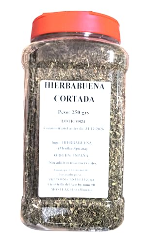 Hierbabuena 250 gr - Origen España - pelluz: Frescura y Calidad para tus infusiones