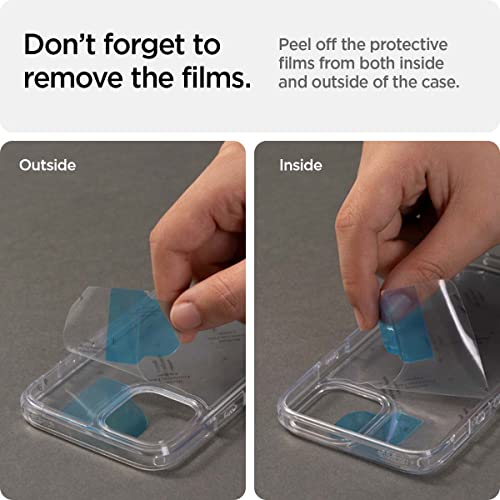 Image of Spigen for iPhone 13 Pro Case, Ultra Hybrid [No Magnet Ring][Anti-Yellowing] - Sierra Blue