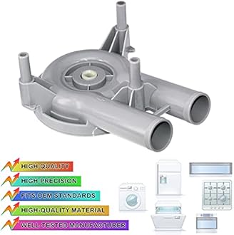 36863 Washer Drain Pump Replacement Part Compatible For Maytag Washers Replaces 27001036 201566P 27001233
