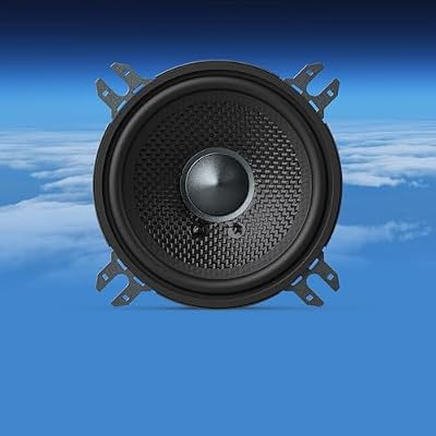AudioControl Altitude Series 3.5 Component Car Speakers Set (Pair), 50W RMS, 4 Ohms, Easy Installation, Crossover Included, Shallow Mount Compact Midrange Speakers for Truck or Car Audio System