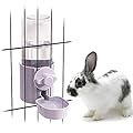 17oz Rabbit Water Bottle, Pet Cage Suspended Water Dispenser, Hanging Automatic Small Pet Water Bowl for Bunny Cat Ferret
