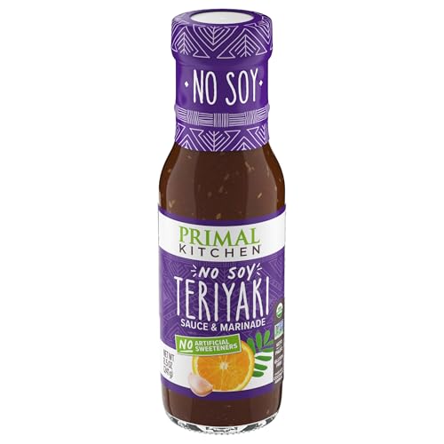 Primal Kitchen Organic No Soy Teriyaki Sauce & Marinade, 8.5