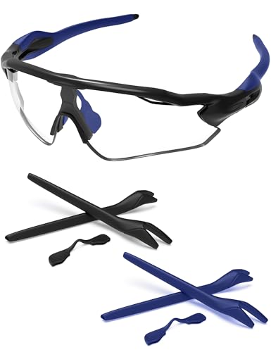 Image of Replacement Nose Pads & Ear Socks Rubber Kits for Oakley Radar EV Path OO9208 / Radar EV Pitch OO9211 Sunglass