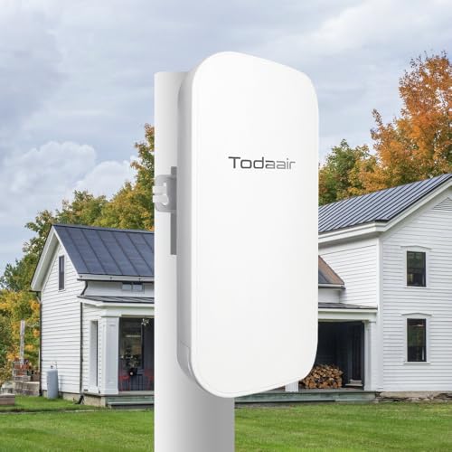 Outdoor WiFi Extender，WiFi Booster | AI Watchdog | Repeater&AP Mode｜IP65 Weatherproof | Up to 1200Mbps Dual Band WiFi Repeater