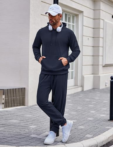 Survêtement athlétique homme COOFANDY ensemble stretch bicolore - 3