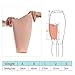 PURFWOG Silicone Fake Thigh Enhancer, Realistic Silicone Thigh Pads, Thigh Augmentation and Retouching Nice Leg, Thigh Birthmark Scars Occlude Protective Case (Color : 1 Pair)