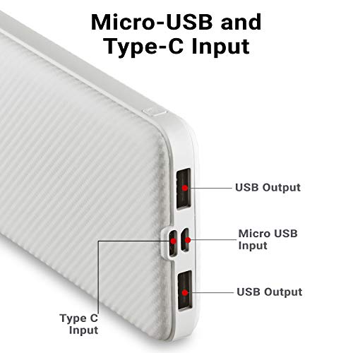 Image of Zinq Technologies UPS for Router (Black) with 10000mAh Power Bank (White)(ZQ-6600, ZQ10KPC)