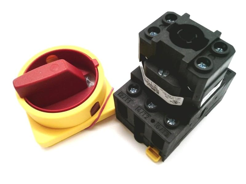 Salzer 22KW, 21A, Black, Push Button, Manual, Surface Mount Disconnect Switch