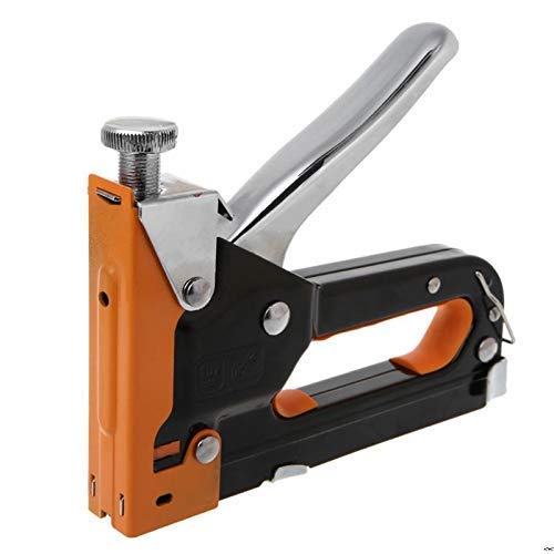 SHRBI Heavy Duty Manual Stapler Staple Gun Nailer Tacker with 100