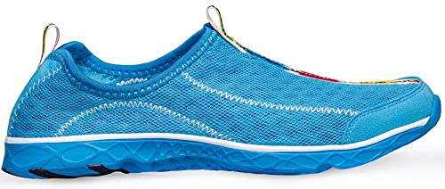 Image of Men's Quick Drying Aqua Water Shoes,3-Second Drainage & All-Terrain for Swimming,Hiking,Yoga