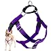 2 Hounds Design Freedom No-Pull Dog Harness, Adjustable Comfortable Control for Dog Walking, Made in USA (Leash Sold Separately) (Large 1") (Purple)