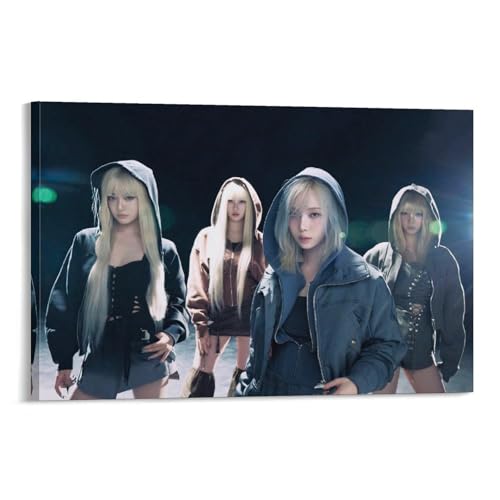 Aespa �G�X�p�؍����y�̎�w���L�����o�X�|�X�^�[ (2) �z�[������ �A�[�g�p�l�� �v�����g �L�����o�X �ǃA�[�g ����Ǌ|�� �G�� �ŉ� �|�p��i �C���e���A12x18inch(30x45cm)