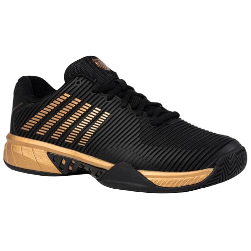 K-Swiss/Master Athletics Men's Hypercourt Express 2 Tennis Shoe (Black/Gold)2