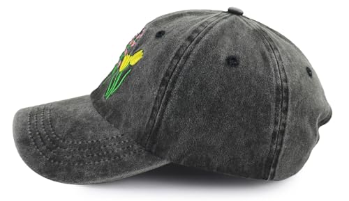 Sombrero de jardín para mujer, ajustable de algodón miniatura 3