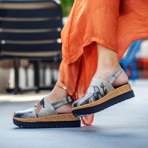 Image of DOGO Platform Sandals Women - Vegan and Handmade Wedge Sandals for Women
