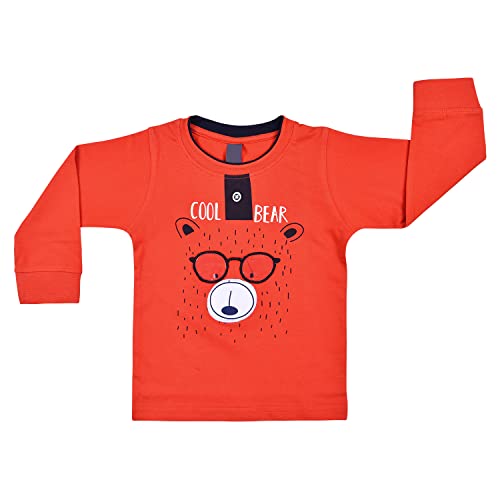 Image of Wish Karo Full Length Cotton Blend Shirt and Pant for Baby Boys (hfs601)