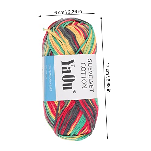 Gadpiparty 2 Caixas De Fios Fio De Crochê Fio De Tricô Fio Cruzado Fio De Tecelagem Fio De Crochê Fi