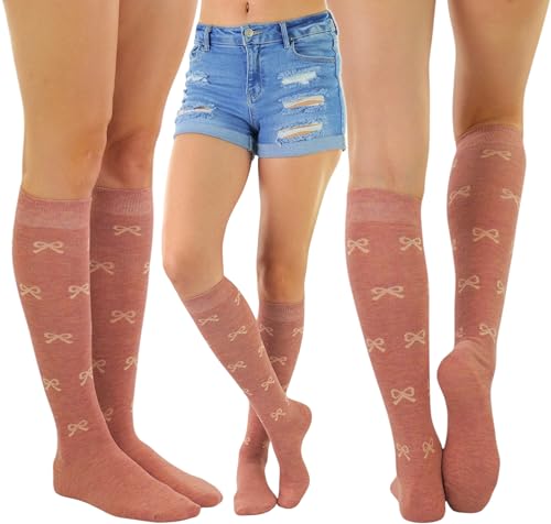 Image of ToBeInStyle Women's Pack of 6 or 12 Knee High Socks