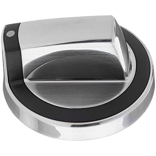 WPW10316664 W10316664 Range Replacement Knobs - Compatible Whirlpool Ovens - Replaces AP6019356 1876613 PS11752662 - Knob Accepts D-Shaped Shaft - Made of Durable Materials