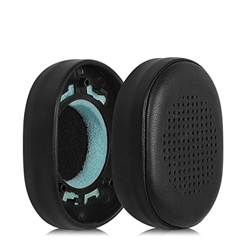Parches de repuesto para auriculares KEF M400 M500 ZEZEFUFU 2 piezas, espumas negras suaves para auriculares, cubiertas de cojín miniatura 7