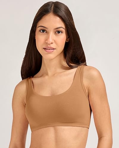 Image of URBAN ADVENTURE Cotton Full Coverage Everyday Beginner Bra for Women & Girls | Non-Wired, Non-Padded | Soft & Breathable Comfort