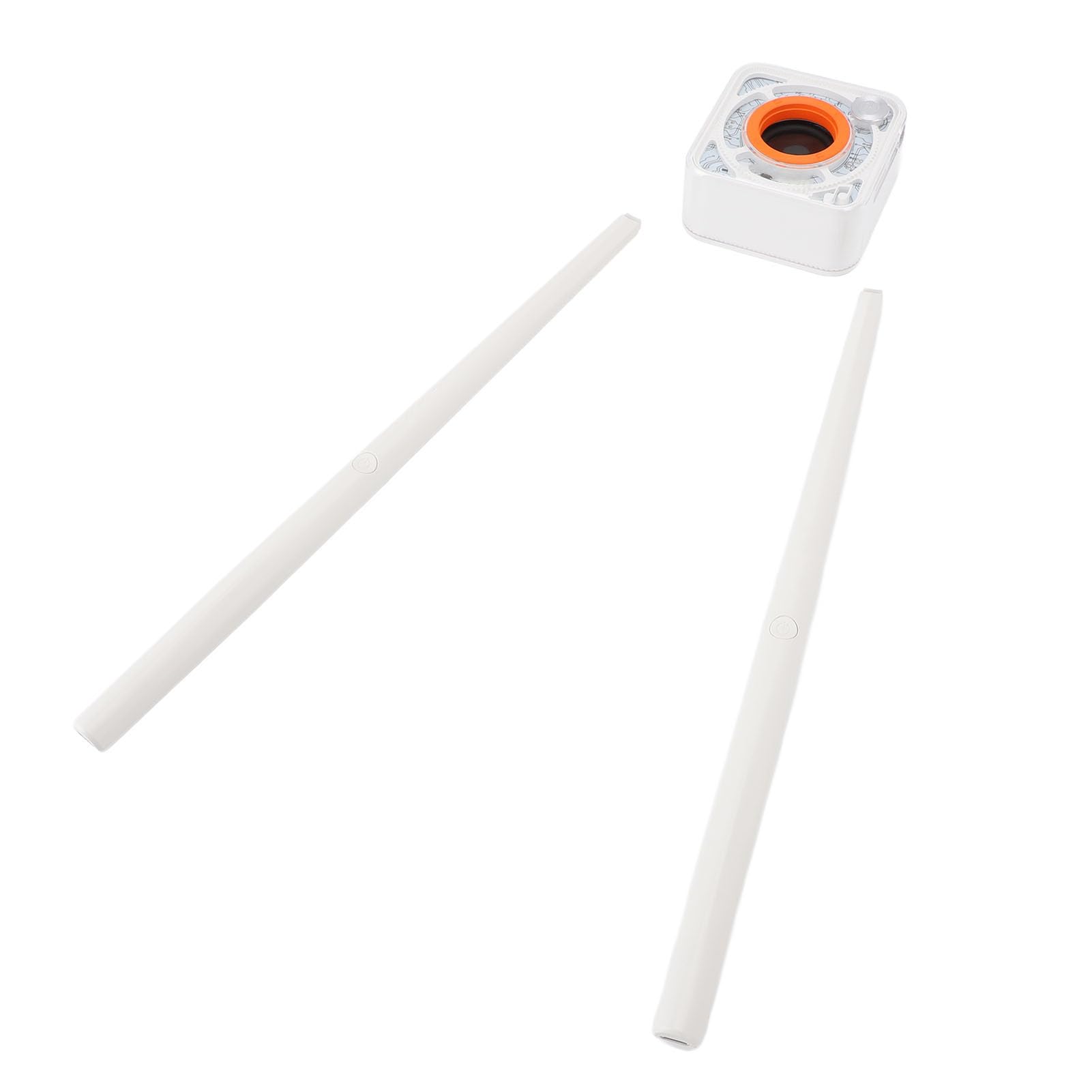 Generic Set di Batteria Elettronica Portatile con Tecnologia di realtà Virtuale per Batteristi Principianti, Materiale ABS Resistente, per Studi e Case, 2 Bacchette e Pedale