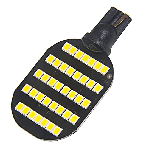 GRB 20 x Super Bright T10 921 194 Natural White 4.8w RV,Trailer,Camper Interior 38-3528 SMD Boat,landscaping,Wedge LED Light Bulb lamp DC 12V (Pack of 20)