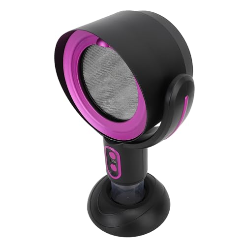 Campana extractora portátil recargable de 2 velocidades para cocina violeta negro 5