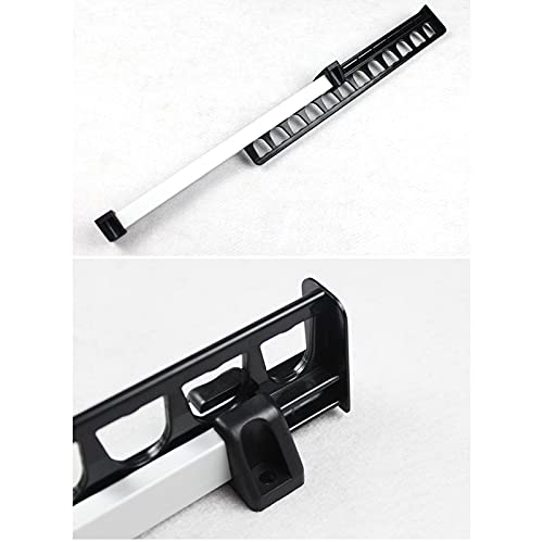 Barra extraíble for colgar ropa de metal para armario extensible 6