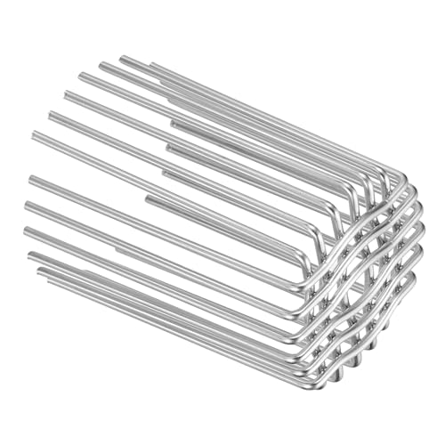 PATIKIL 69 mm (2.7") OD Gouttière Garde-Filtre, 1Pcs PVC Bouchon De Finition Grille Toit Vent Couverture Acier Inoxydable Tuyau D'échappement Couverture Descente Garde-Filtre Tamis