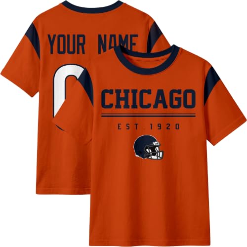 Image of T-Shirt Custom Crewneck Short Sleeve for Men Gifts | Custom T-Shirt Personalized Name and Number