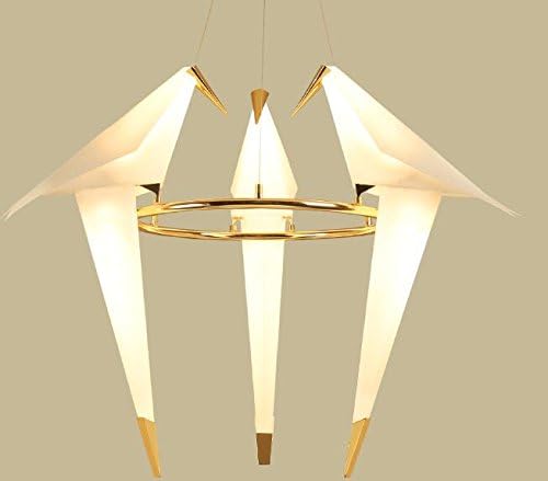 MMLIGHT Three Birds Animal Pendant Ceiling Light White Acrylic Chandelier Lamps for Hallway Bedroom Living Room Loft Office Home Decorative Lighting