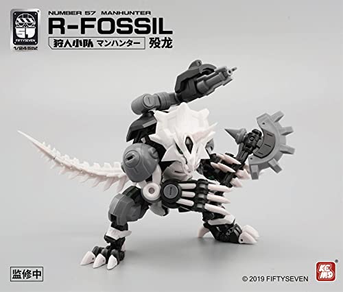 FIFTYSEVEN Number57 NO.57 Hunter serise Dinosaurs 1/24 R-Fossil Model Kits miniatura 5