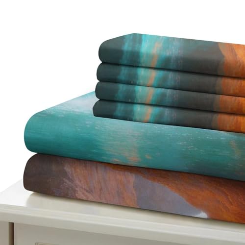 Housse de couette cascade 3D en microfibre premium nordique 135x200 cm - 6