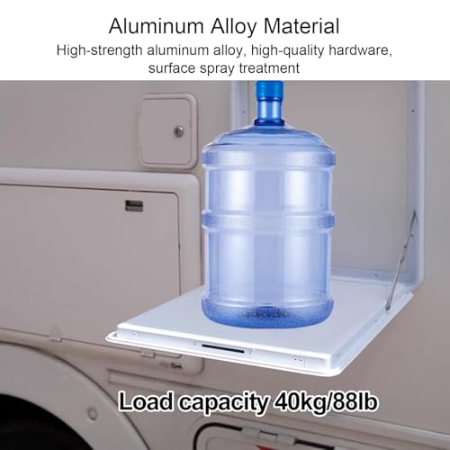 Table pliable pour camping-car verrouillable anti-vibrations
