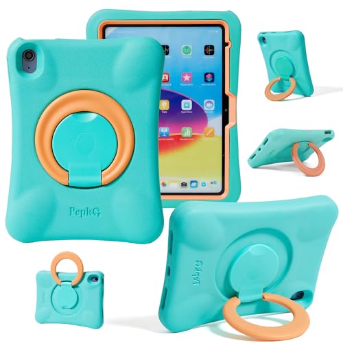 Coque iPad 10.9 10e génération antichoc enfant pour regarder des vidéos en voyage